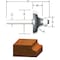 Vermont American 1-1/2 in. D X 1/4 in. X 2-1/4 in. L Carbide Tipped Ogee Router Bit 23146 - alternate 1
